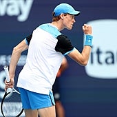 Sinner, a la final de Miami tras anular a Medvedev