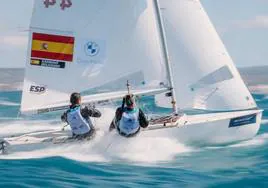 Vientos de hasta 30 nudos de intensidad y grandes olas marcaron la jornada inaugural del 53 Trofeo Princesa Sofía Mallorca by Iberostar