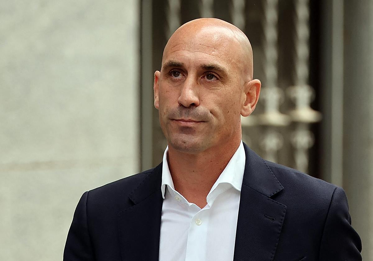 El expresidente de la RFEF Luis Rubiales.