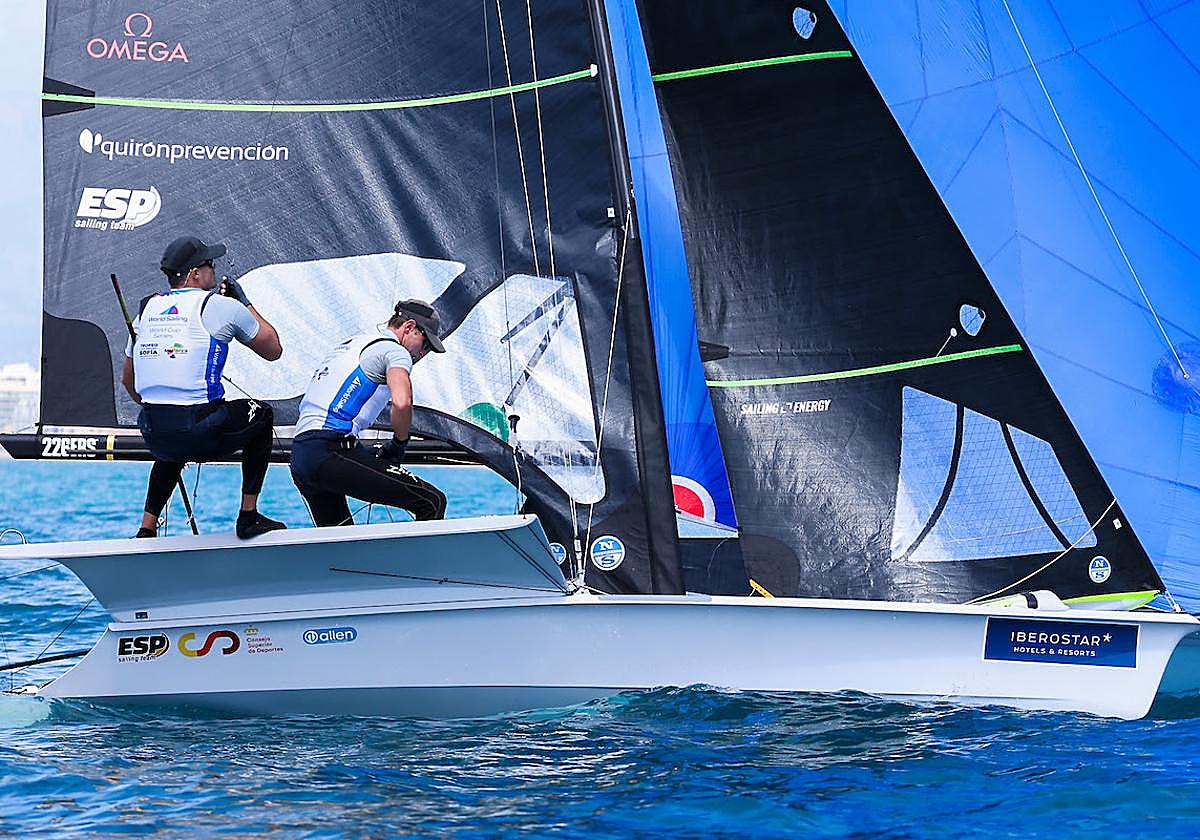 Botín y Trittel, en 49er; y Xammar y Brugman, en 470, segundos; y Gisela Pulido, cuarta en Formula Kite en el Trofeo Princesa Sofía Mallorca by Iberostar