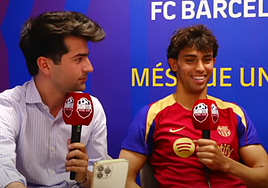 La risa de Joao Félix que irrita a los colchoneros: «¿Volver al Atlético ? No seáis cabrones..»