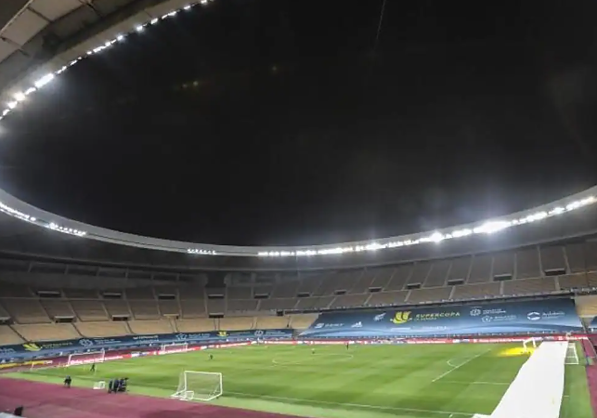El estadio de La Cartuja, en Sevilla