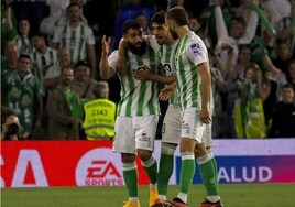 Fekir y Miranda se unen al gol del Betis