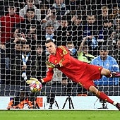 Lunin, de suplente a héroe de Mánchester