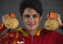 María Pérez, con sus dos oros mundiales de 2023