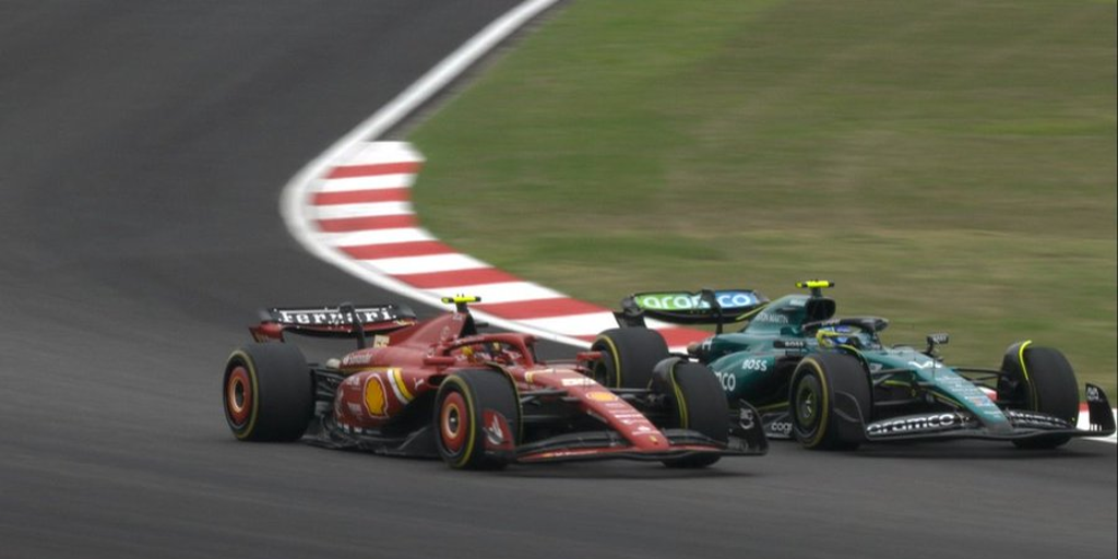 Alonso, tercero en la pole durante el encuentro con Sainz al sprint