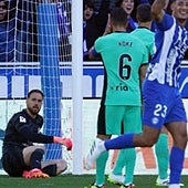 Lunin y Oblak, de impasables a coladeros
