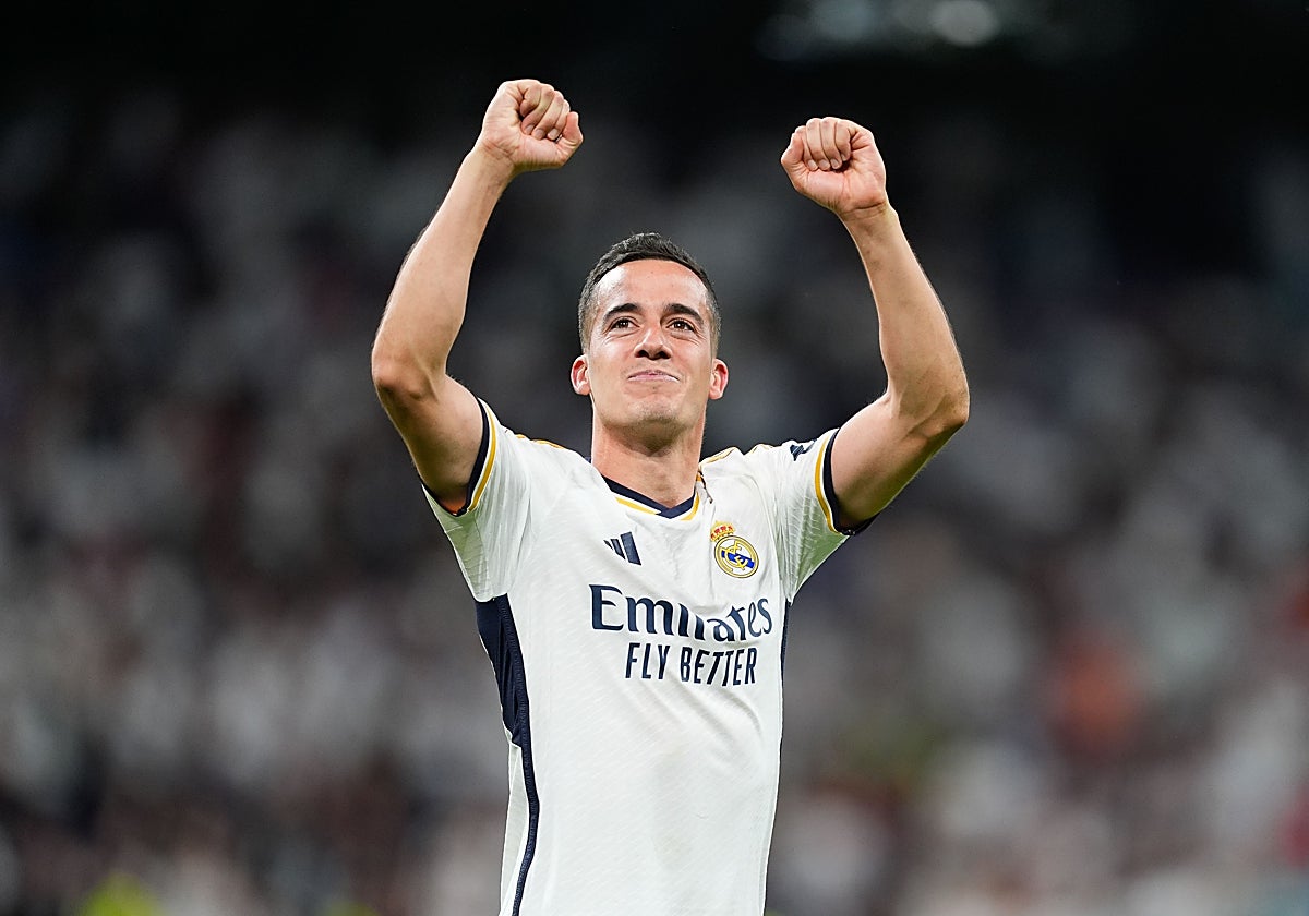«Eres una jodida leyenda», Lucas: «Ha sido mi mejor partido en el Madrid»
