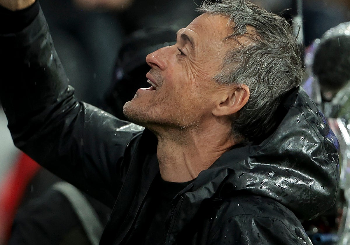 Luis Enrique, entrenador del PSG