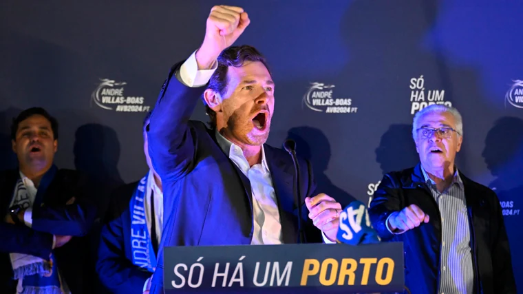 Villas-Boas celebra su triunfo en las elecciones del Oporto