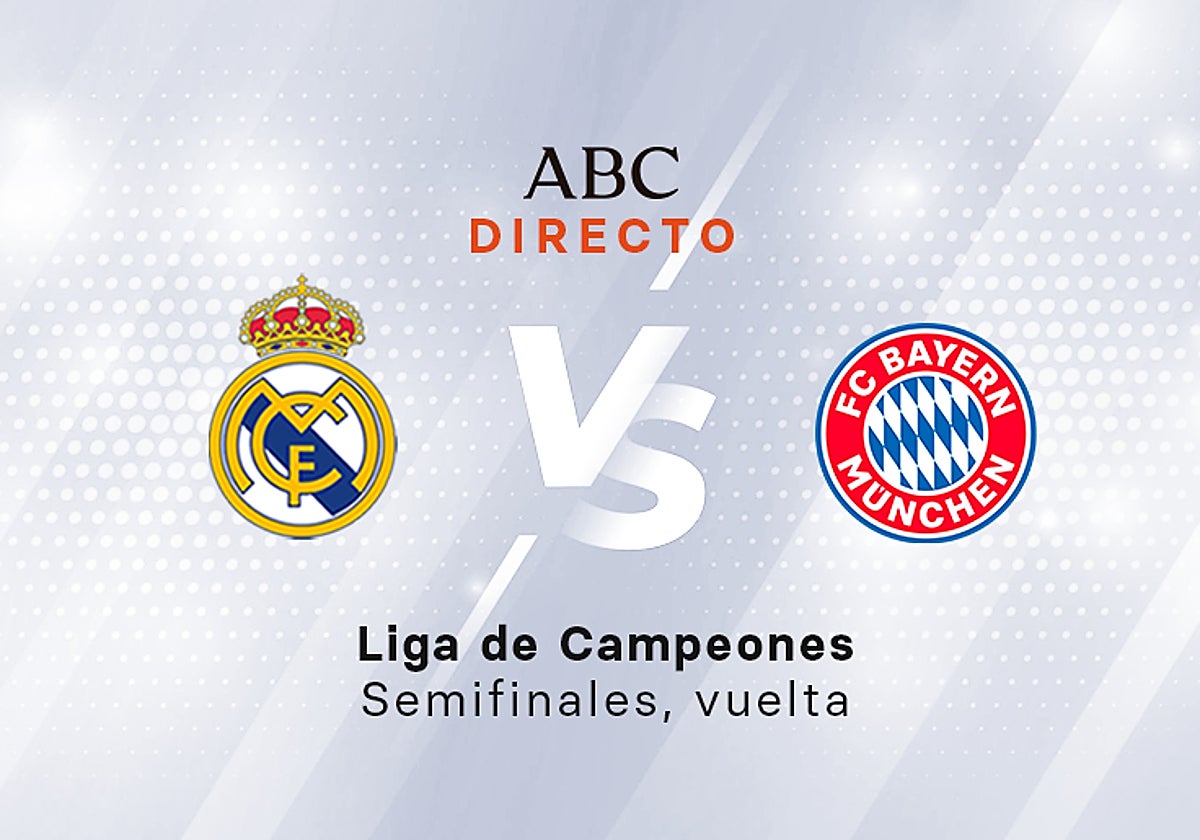 Real Madrid - Bayern, estadísticas del partido de Champions, vuelta de las semifinales