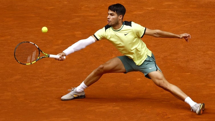 Jan-Lennard Struff - Carlos Alcaraz en directo | Resultado, ganador y última hora del partido de octavos de final en el Mutua Madrid Open hoy