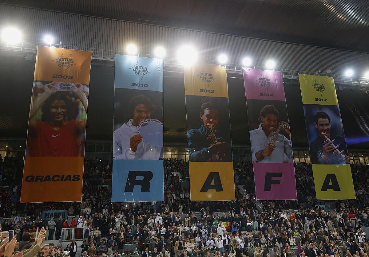 Homenaje a Nadal en la Caja Mágica