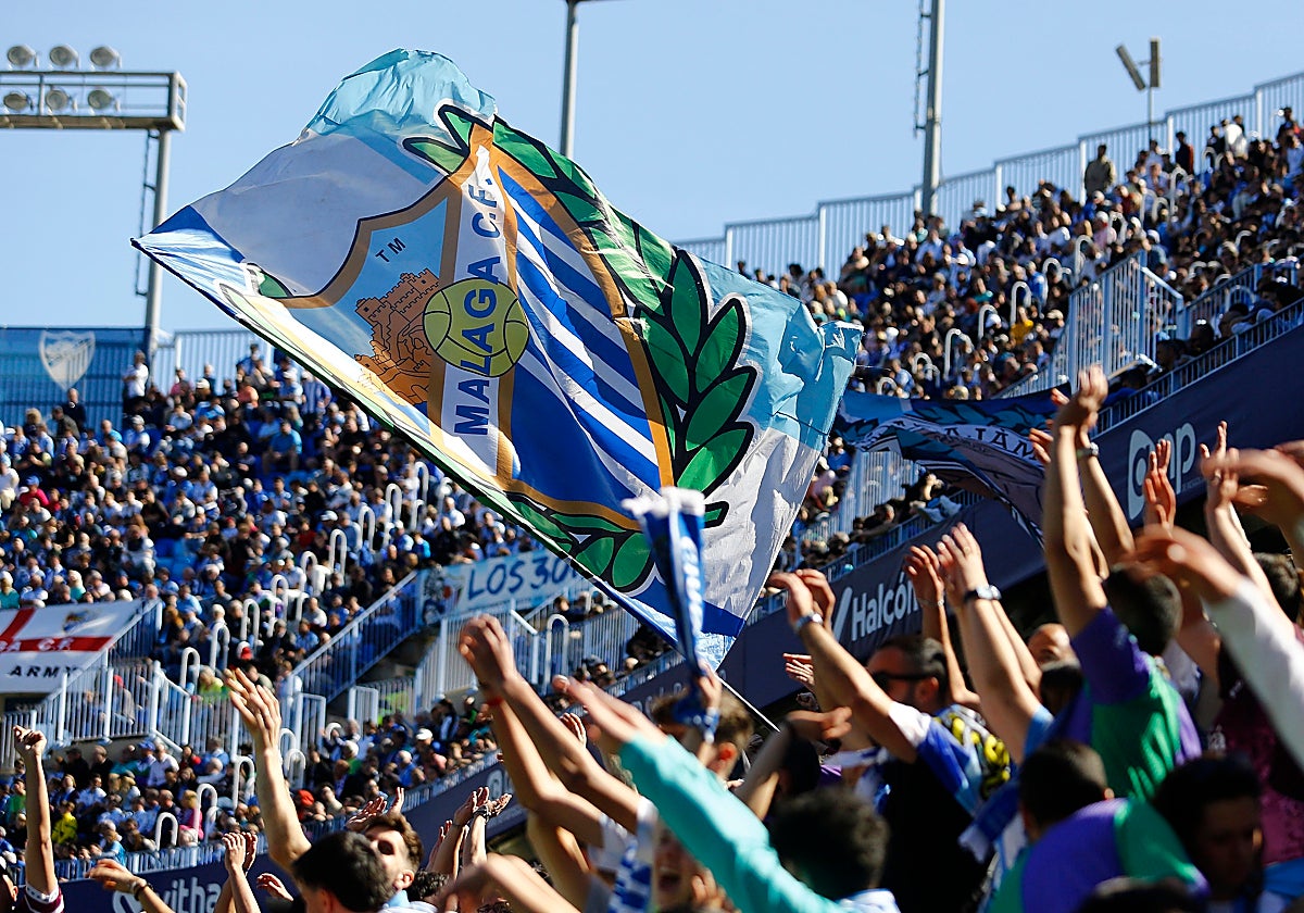 Estadio de La Rosaleda, escenario el próximo domingo del Málaga - Mérida