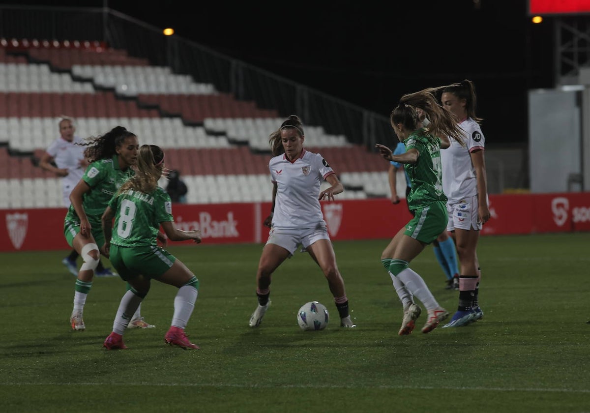 Imagen del Sevilla - Betis de esta temporada de la Liga F