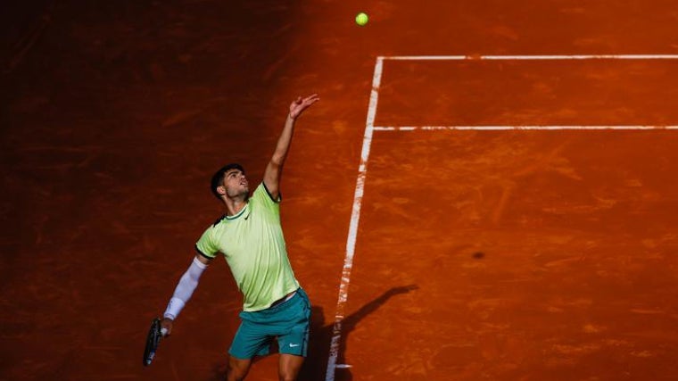 Carlos Alcaraz en el Mutua Madrid Open