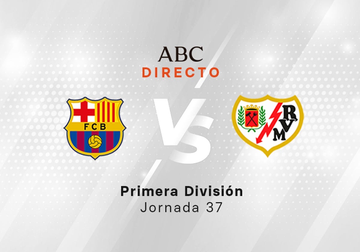 Barcelona - Rayo Vallecano, estadísticas del partido