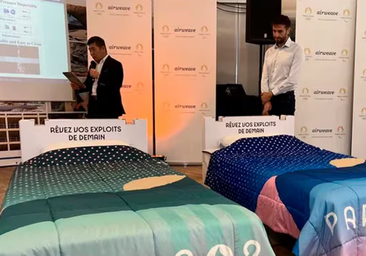 Así son las camas 'anti-sexo' que tendrán los atletas para los Juegos Olímpicos de París