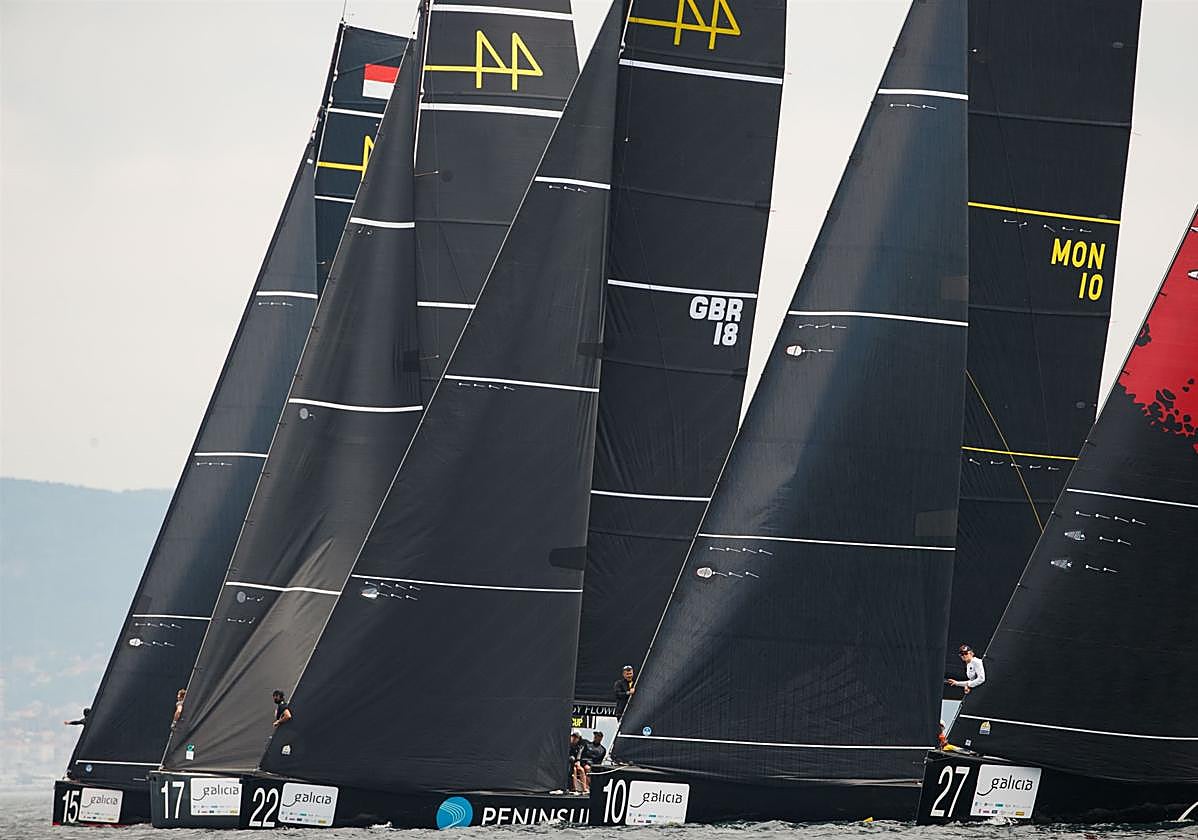 «Ceeref Vaider» y «Charisma» lideran los RC44 en Bayona