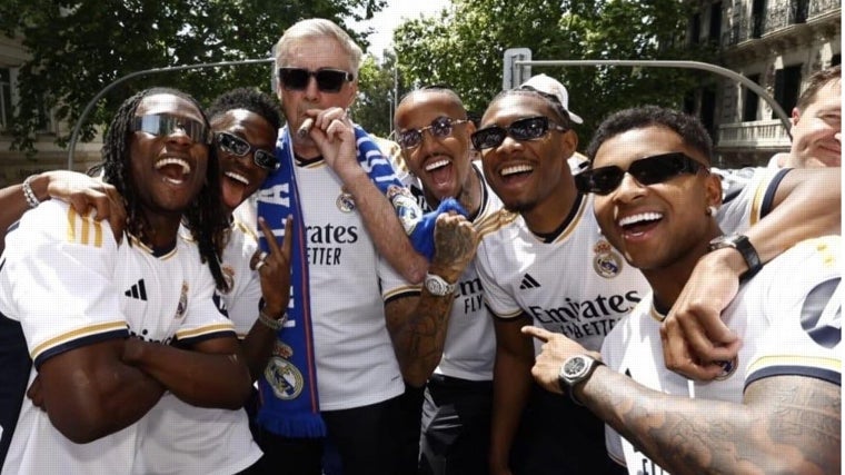 Domingo de fiesta para el madridismo y un mensaje global: «¡A por la 15!»