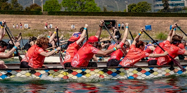 El Dragon Boat llega a Barcelona