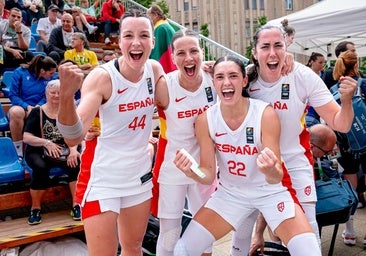 Una canasta inverosímil sobre la bocina mete al 3x3 femenino español en los Juegos