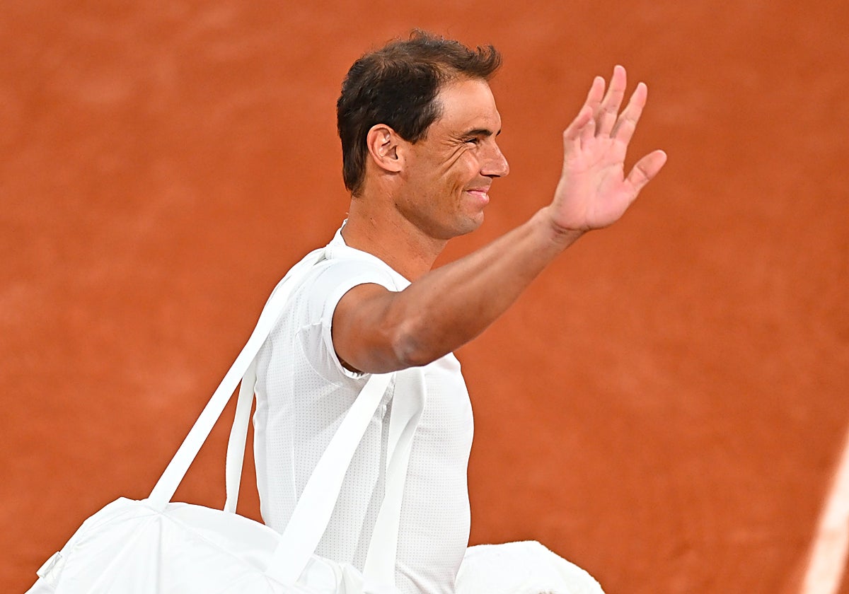 Locura con Nadal en Roland Garros: 6.000 personas en su primer entrenamiento en la Philippe-Chatrier