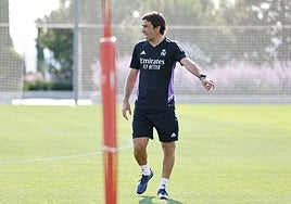 Raúl González Blanco, entrenador del filial del Real Madrid
