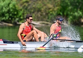 Javier García y Jaime Canalejo se bañan de plata en la Copa del Mundo de Lucerna