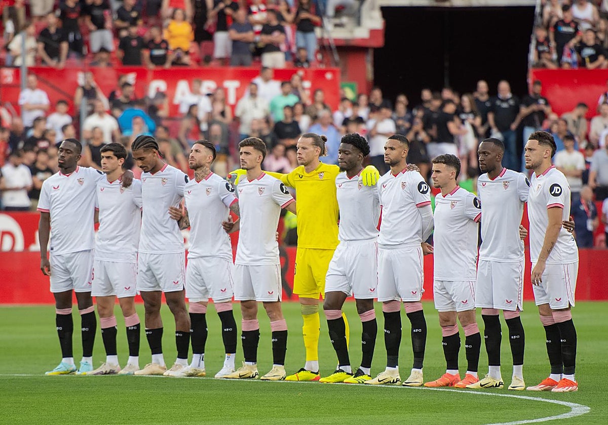Once del Sevilla FC contra el Barça