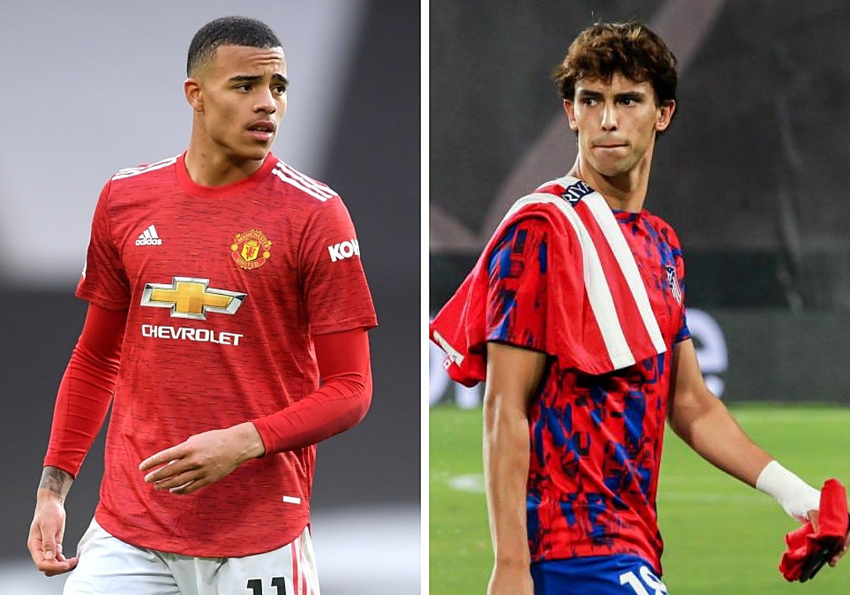 Mason Greenwood y Joao Félix