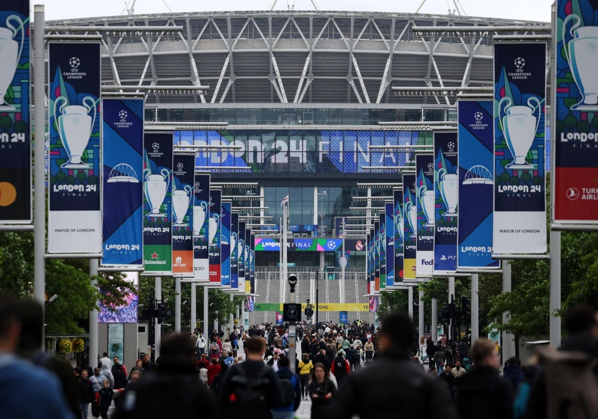 Londres, centro del fútbol europeo este 1 de junio