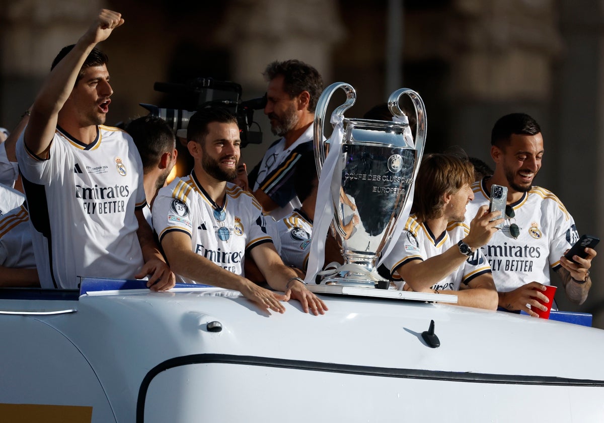 La celebración del Real Madrid de la 15ª Champions, en imágenes