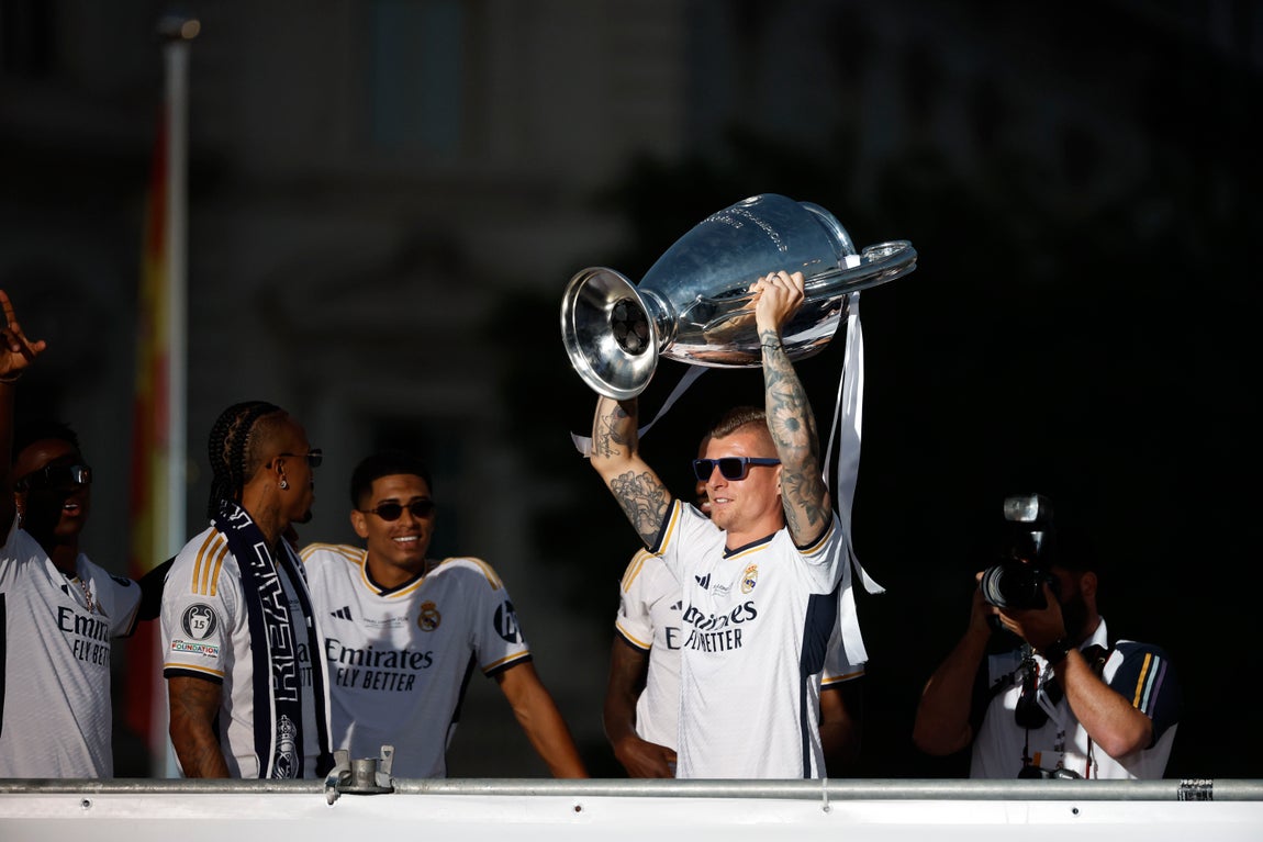 Toni Kroos, leyenda madridista, con la decimoquinta