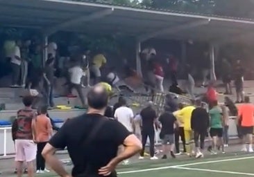 Dos multitudinarias peleas avergüenzan al fútbol de las categorías inferiores
