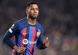 Ansu Fati: «Mi intención es seguir demostrando que puedo aportar muchísimo al Barcelona»