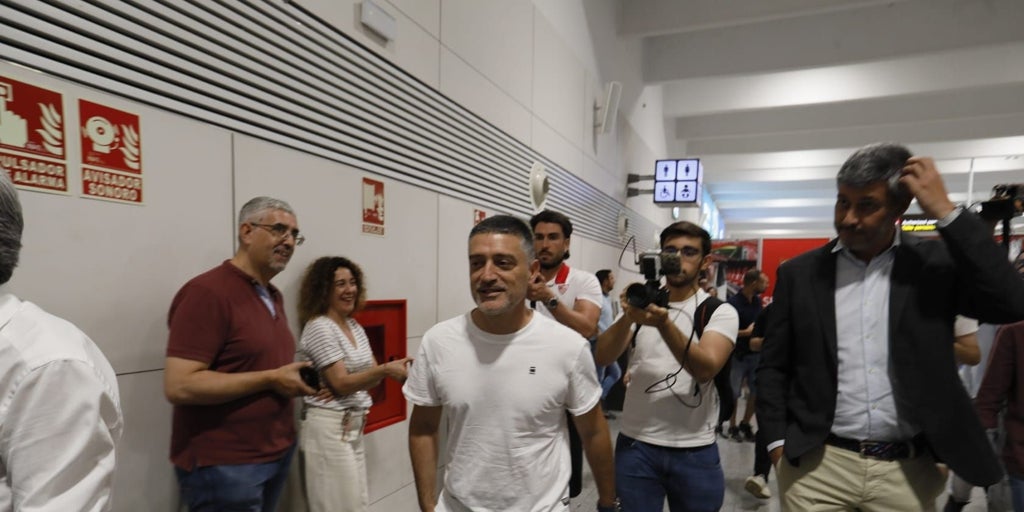 García Pimienta está en Sevilla
