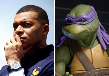 Por qué a Mbappé se le relaciona con una 'Tortuga Ninja': el origen del meme
