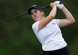 La joven golfista Paula Martín