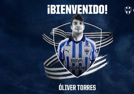 Oficial: Óliver Torres, nuevo jugador del Rayados