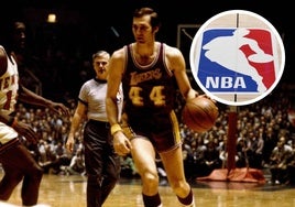 Muere Jerry West, la leyenda que prestó su imagen a la NBA
