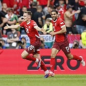 Suiza impone su calidad para derrotar a Hungría