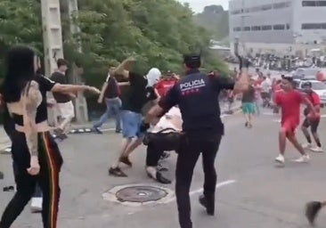 Incidentes en la previa del Nástic - Málaga por el ascenso a Segunda