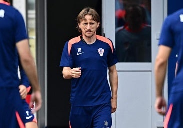 Modric, en el foco del ser o no ser de Croacia ante Italia