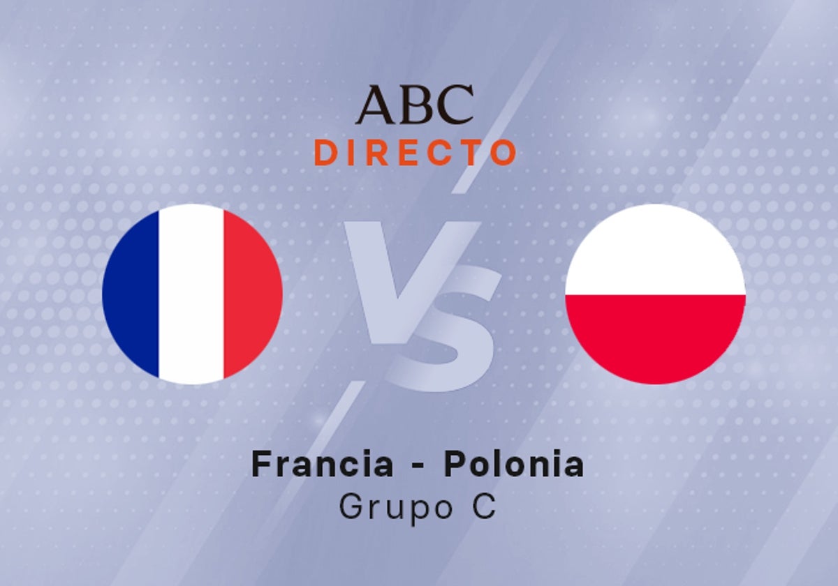 Francia - Polonia, estadísticas del partido