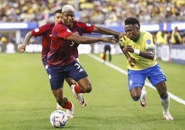 Brasil y Vinícius tropiezan ante una aguerrida Costa Rica en Copa América