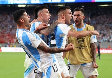 Argentina pasa directo a cuartos de final de la Copa América al ganar a Chile