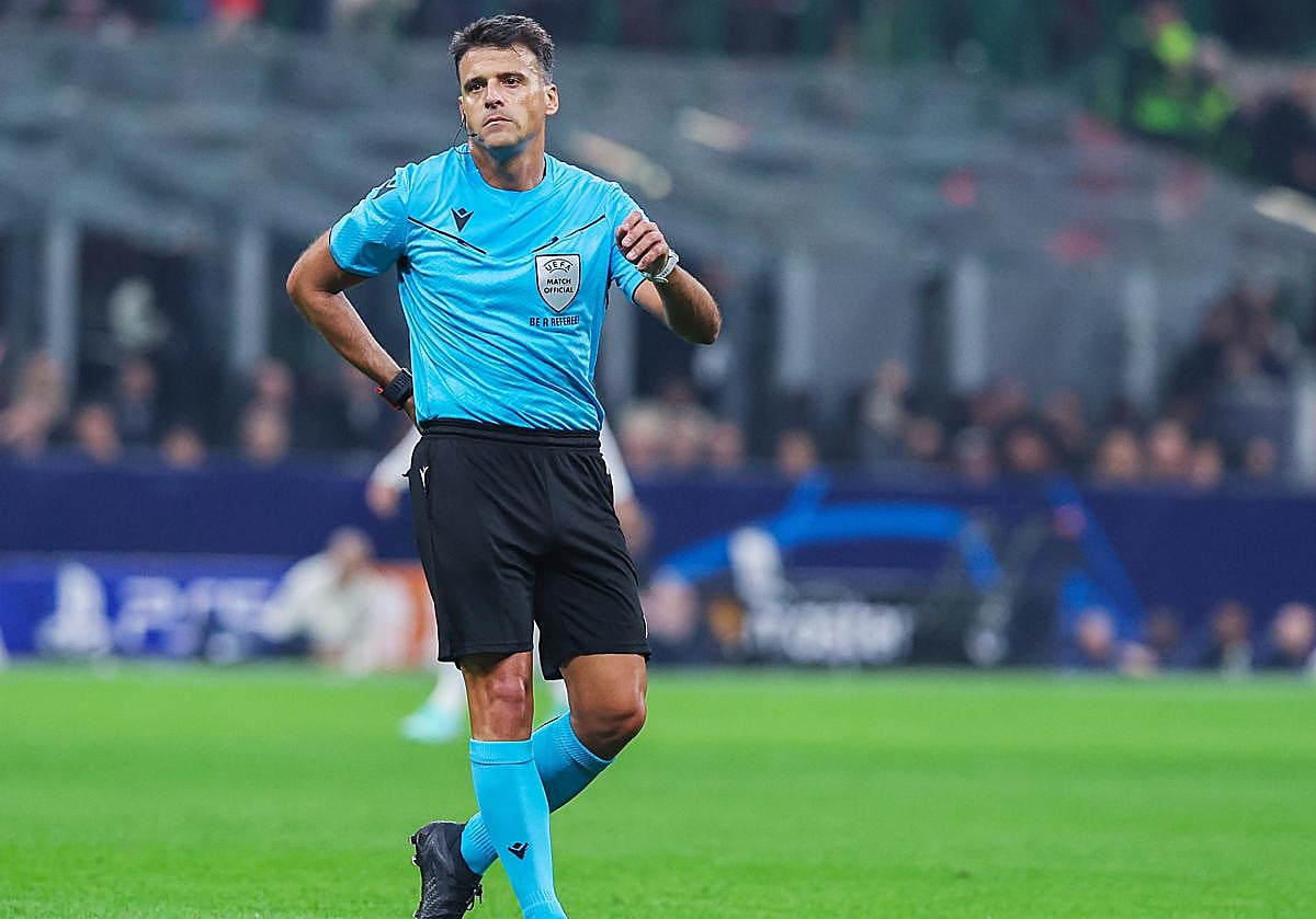 El árbitro Jesús Gil Manzano en una imagen de archivo