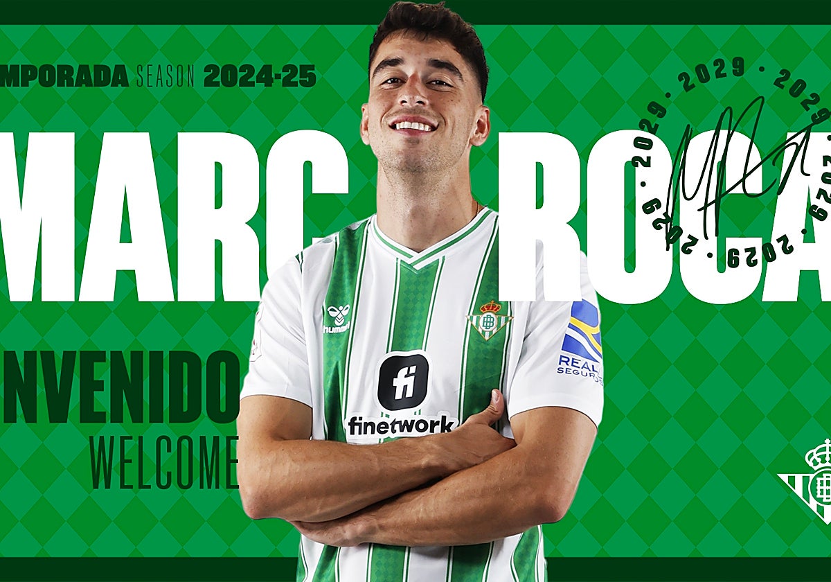 El Betis hace oficial el fichaje de Marc Roca