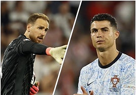 Cristiano Rolando amenaza a Oblak en un reencuentro morboso